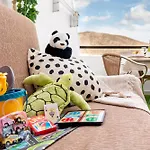 Sea View, 5min Beach, Wifi, Pool, Center, Dolphin Excursions, Kids Friendly شقة لوس كريستيانوس